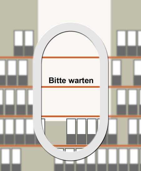 Bitte warten
